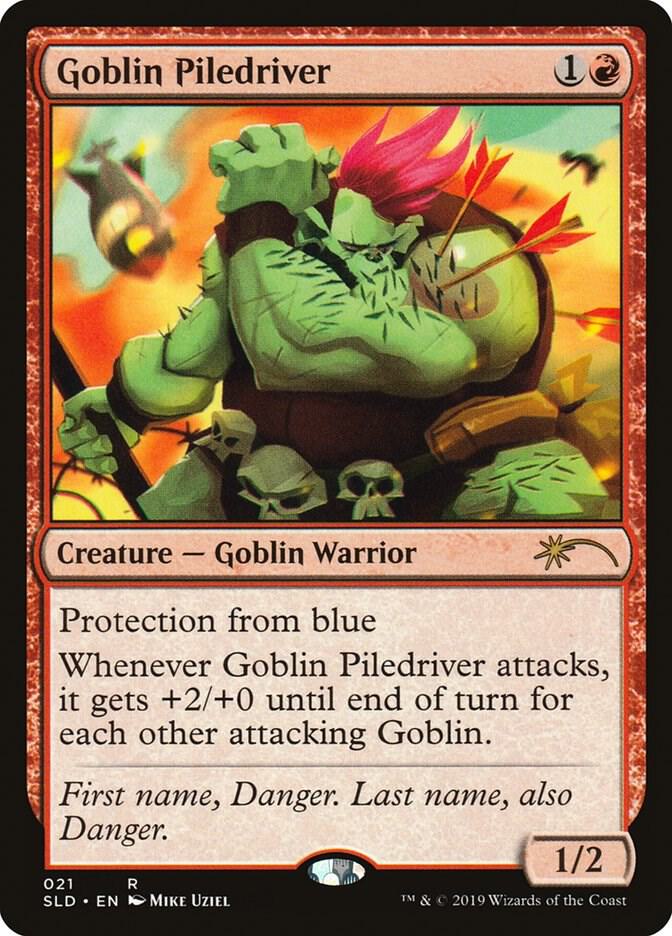 Goblin Piledriver - Secret Lair Drop Series - Magic: The Gathering