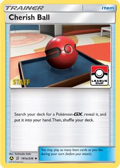 Cherish Ball - 191a/236 (League Cup) [Staff] 191a/236 from League & Championship Cards