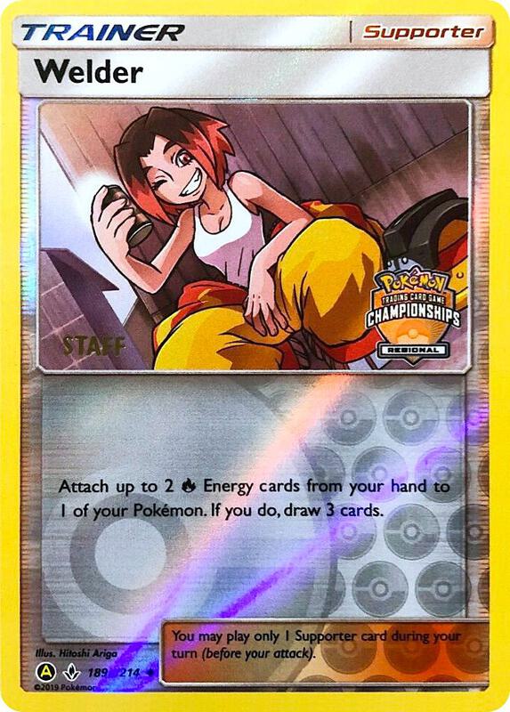 Welder - 189a/214 (Regional Championships) [Staff] 189a/214 from League & Championship Cards