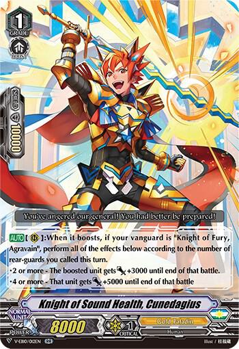 Knight of Sound Health, Cunedagius