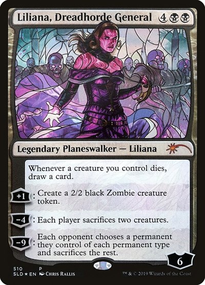 Liliana Dreadhorde General Stained Glass