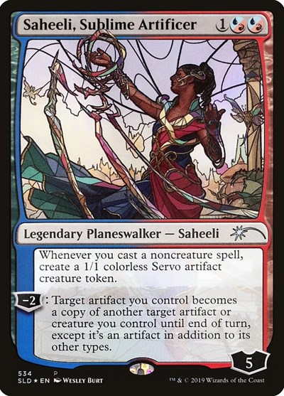 Saheeli Sublime Artificer Stained Glass