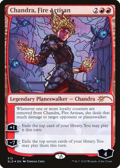Chandra Fire Artisan Stained Glass