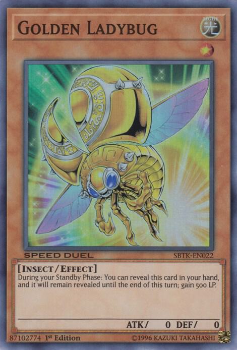 Golden Ladybug - Speed Duel: Trials of the Kingdom - YuGiOh