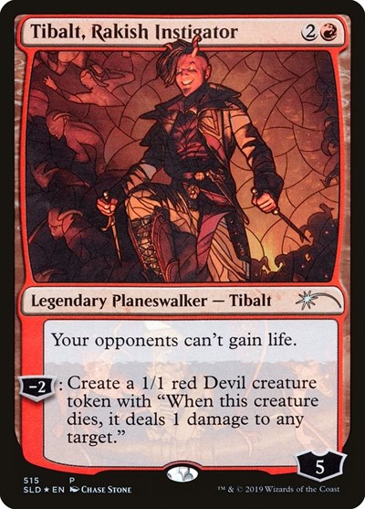 Tibalt Rakish Instigator Stained Glass