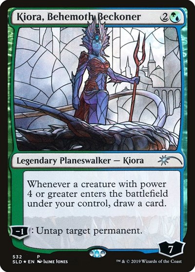 Kiora Behemoth Beckoner Stained Glass