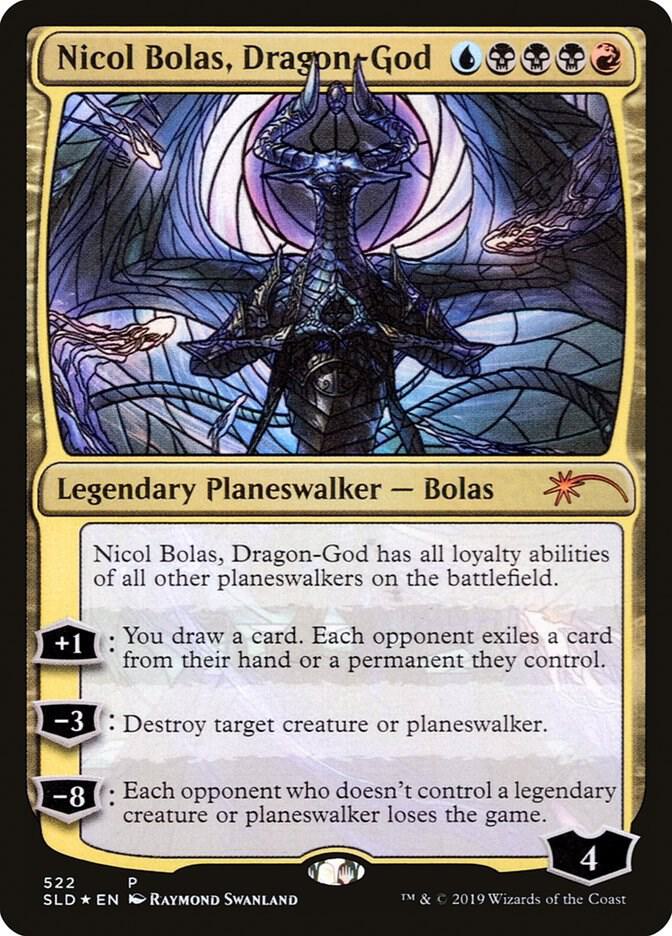 Nicol Bolas, Dragon-God (Stained Glass) - Secret Lair Drop