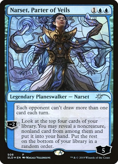 Narset Parter of Veils Stained Glass