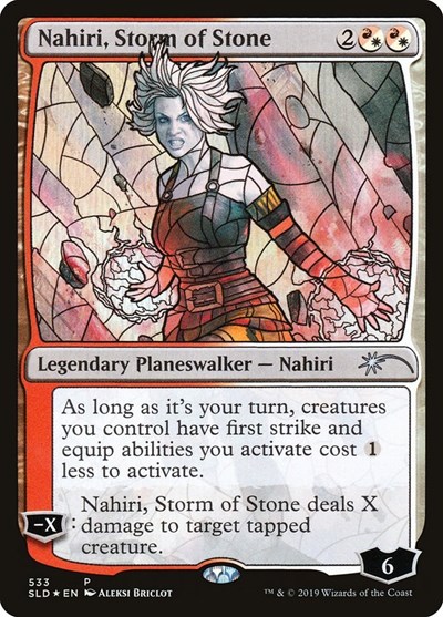 Nahiri Storm of Stone Stained Glass