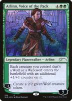 Arlinn, Voice of the Pack (Stained Glass) - Secret Lair Drop