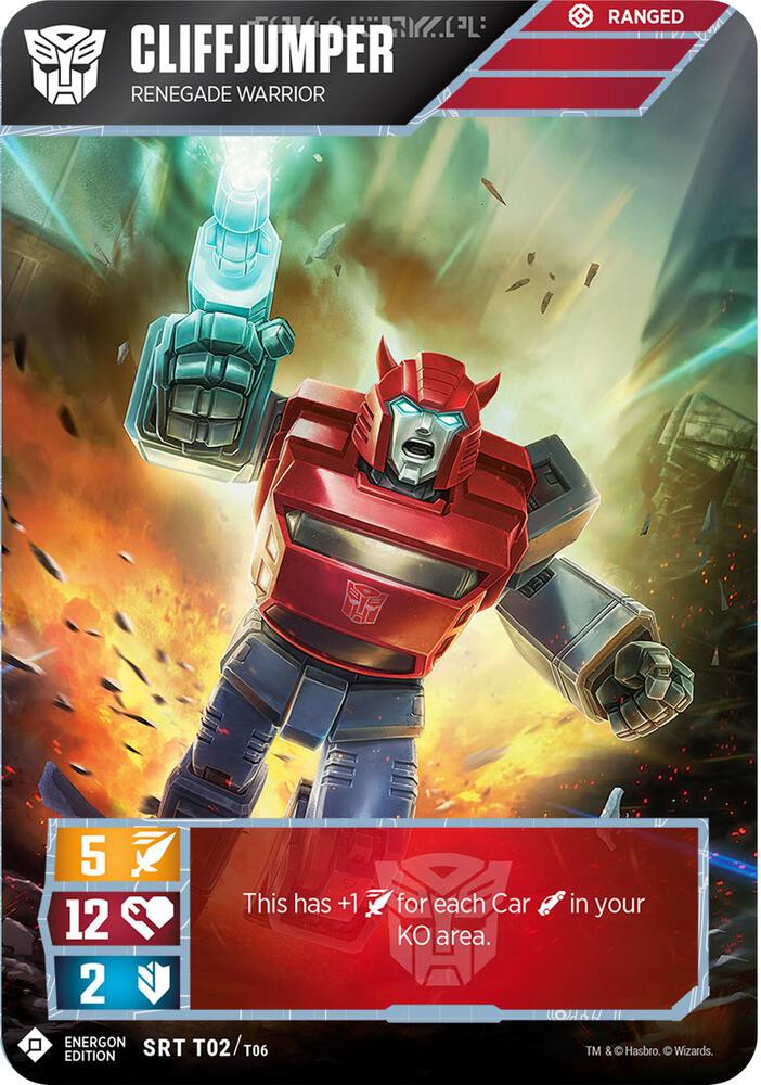 Cliffjumper - Renegade Warrior (Energon Edition) - Wave 1