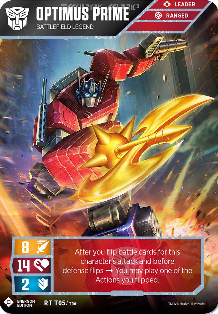 Optimus Prime - Battlefield Legend (Energon Edition) - Wave 1
