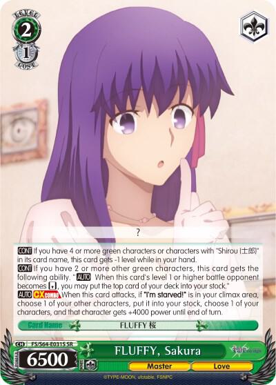 FLUFFY, Sakura (SR)