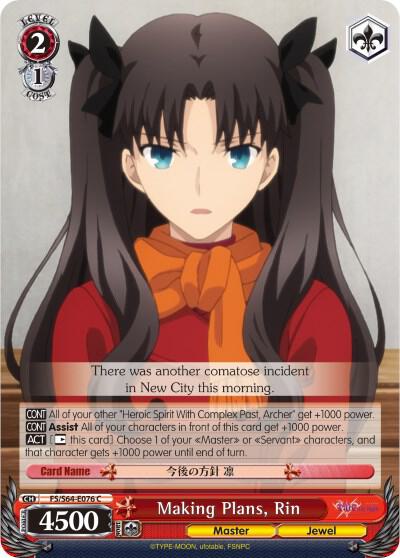 Making Plans, Rin