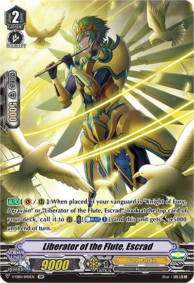 Liberator of the Flute, Escrad (SP)