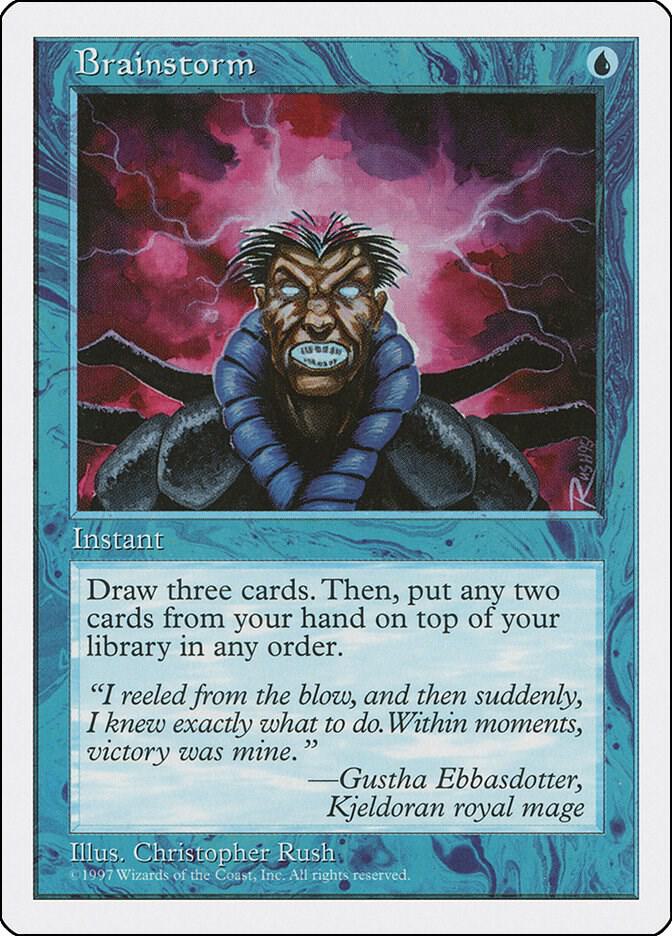 brainstorm mtg final fantasy Endwalker