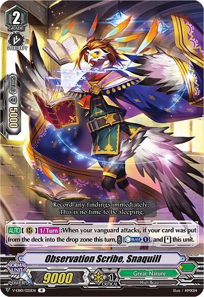 Observation Scribe, Snaquill