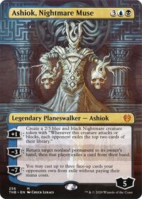 Ashiok, Nightmare Muse (Borderless) - Theros Beyond Death - Magic: The Gathering card