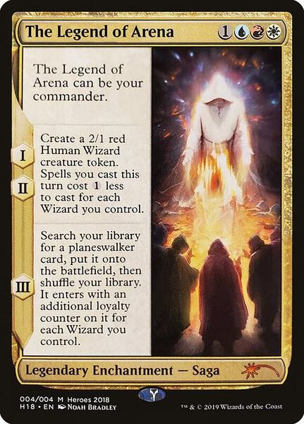 The Legend of Arena - Unique and Miscellaneous Promos - Magic: The