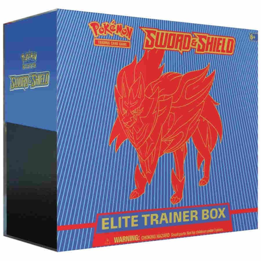 Sword & Shield Elite Trainer Box [Zamazenta] - SWSH01: Sword