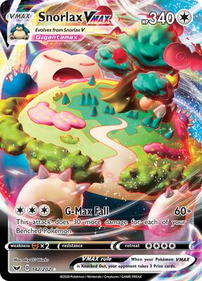 Snorlax VMAX - SWSH01: Sword & Shield Base Set - Pokemon