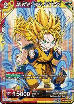 Son Goten & Trunks, Back to Back - Expansion Deck Box Set 09