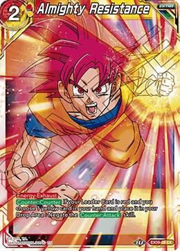 Almighty Resistance #EX09-06 — Expansion Deck Box Set 09: Saiyan Surge