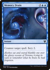 Memory Drain - Theros Beyond Death - Magic: The Gathering card