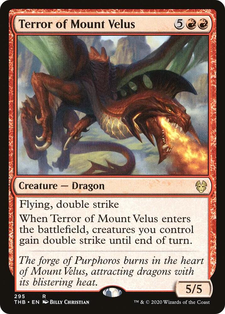 Terror of Mount Velus - Theros Beyond Death - Magic: The Gathering