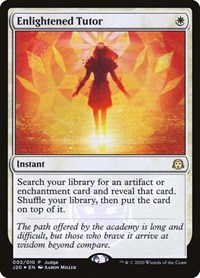 Enlightened Tutor - Judge Promos - Magic: The Gathering card