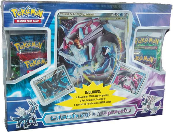 Clash Of Legends Box - Dialga & Palkia Legend