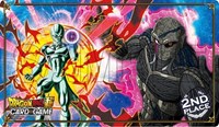 Dragon Ball Super: Origins 2019 Team Tournament - 2nd Place Playmat featuring Fr · Bandai Playmats