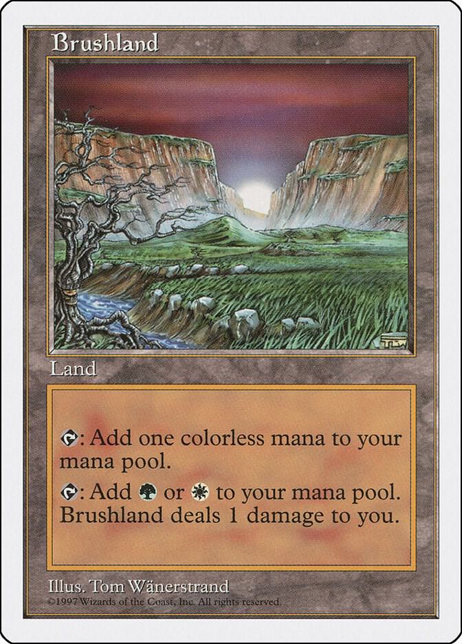 Brushland - Fifth Edition - Magic: The Gathering - TCGplayer.com