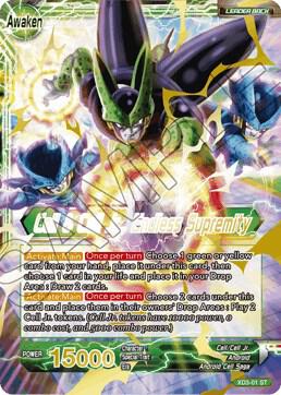 Cell // Cell & Cell Jr., Endless Supremity #XD3-01 — Universal Onslaught