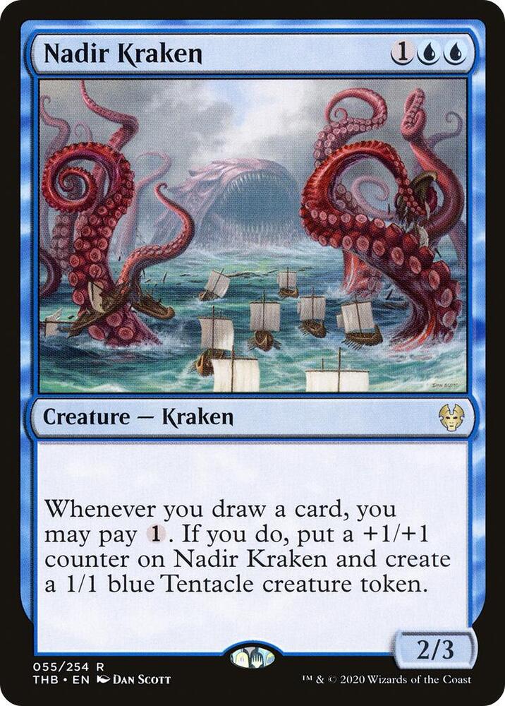 Nadir Kraken - Theros Beyond Death - Magic: The Gathering Nadir Kraken - Theros Beyond Death - Magic: The Gathering