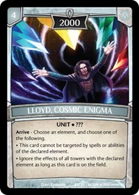 Lloyd, Cosmic Enigma