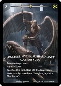 Longinus, Mythical Shardlance (Full Art)