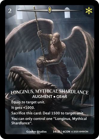 Longinus, Mythical Shardlance (Full Art) - Expansion Pack 3