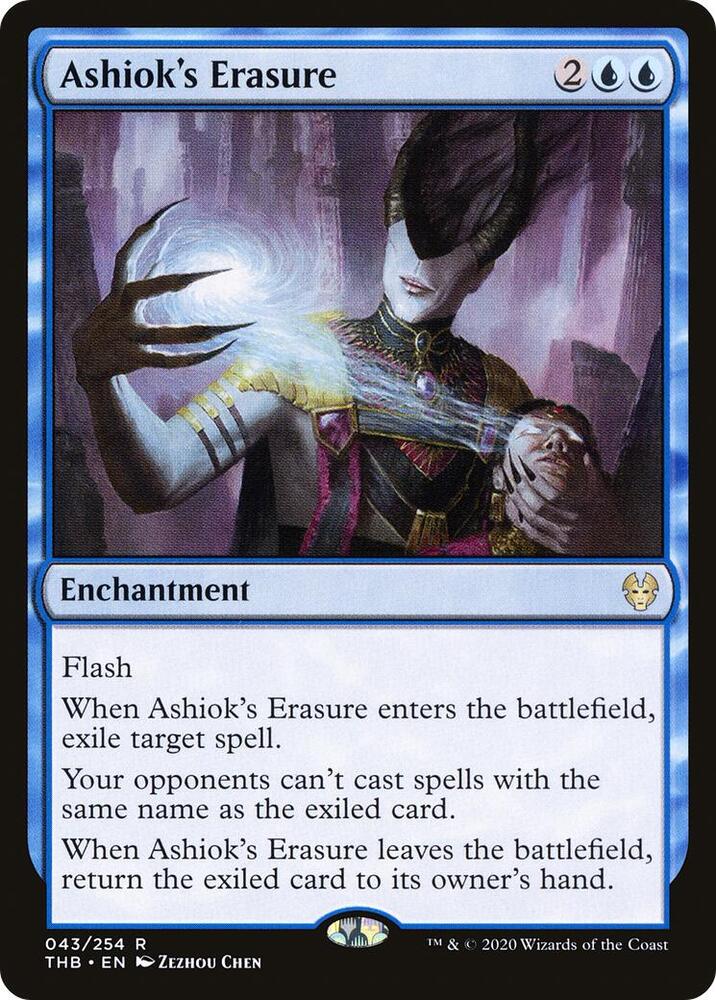 Ashiok's Erasure - Theros Beyond Death - Magic: The Gathering -  TCGplayer.com