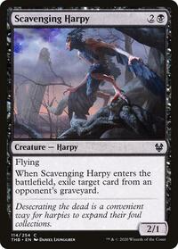 Scavenging Harpy - Theros Beyond Death - Magic: The Gathering card