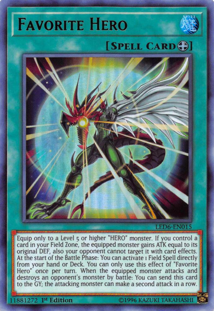 Favorite Hero - Legendary Duelists: Magical Hero - YuGiOh