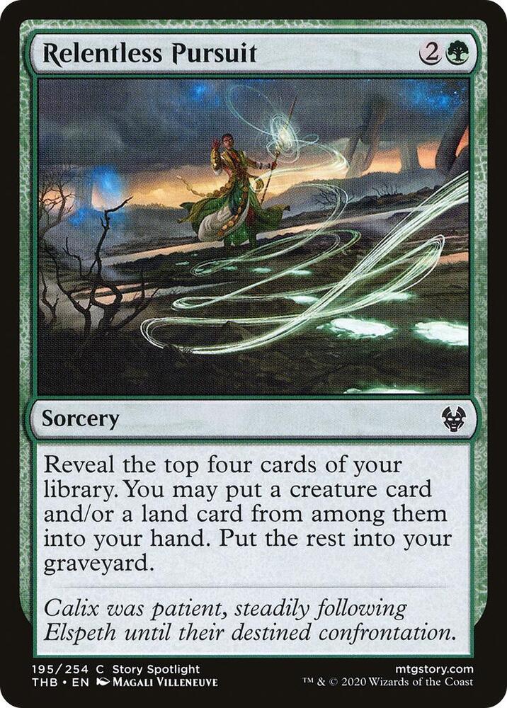 Relentless Pursuit - Theros Beyond Death - Magic: The Gathering