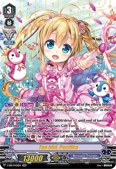 Top Idol, Pacifica (SVR)
