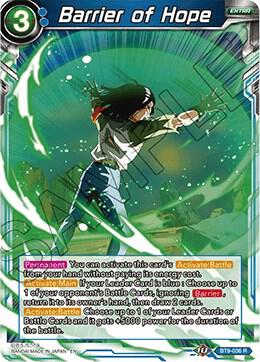 Barrier of Hope #BT9-036 — Universal Onslaught
