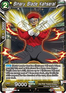 Binary Blade Kahseral #BT9-061 — Universal Onslaught