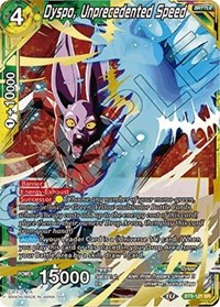 Dyspo, Unprecedented Speed card art