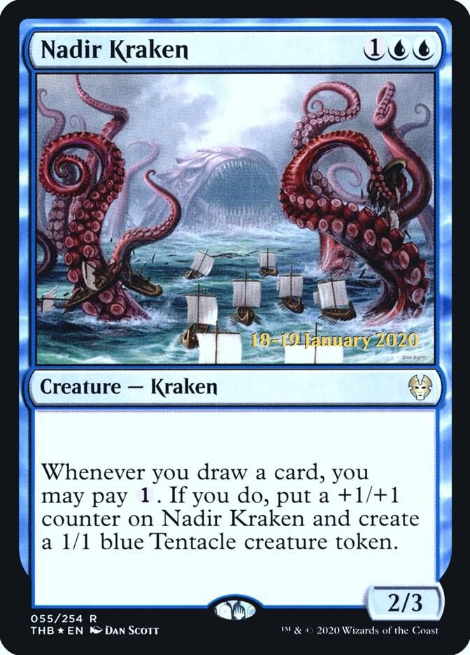 Nadir Kraken #55s — Theros Beyond Death Promos