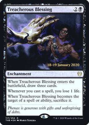 Treacherous Blessing #117 – Prerelease Cards (Rare)