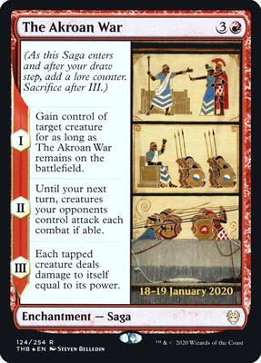 The Akroan War #124 – Prerelease Cards (Rare)