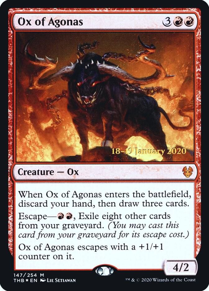 Ox of Agonas #147s — Theros Beyond Death Promos